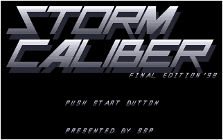 STORM CALIBER'98�^�C�g��